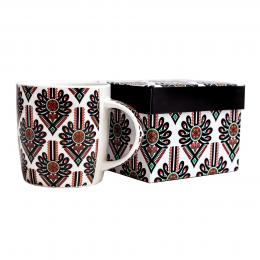 Hania mug in a decorative box 340ml - Parzenica pattern