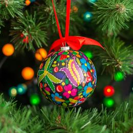 Christmas tree bauble - Krakow pattern