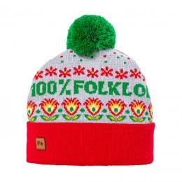 Czapka zimowa - 100% folklor