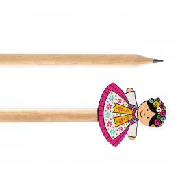 Wooden pencil – Upper Silesia girl