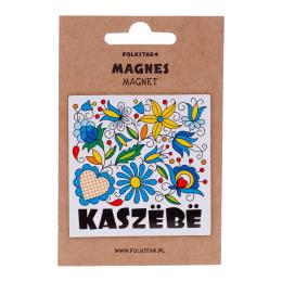 Folk magnet - Kashubian pattern - KASZEBE
