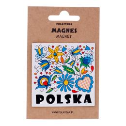 Folk magnet - Kashubian pattern  - POLAND