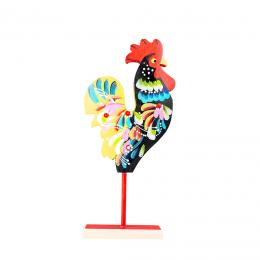 Rooster on a stick - yellow tail
