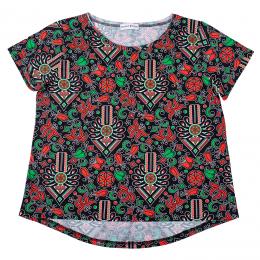Women's T-shirt - parzenica pattern