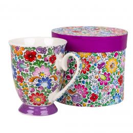 'Helenka' mug in a decorative box 280ml  - Opole pattern