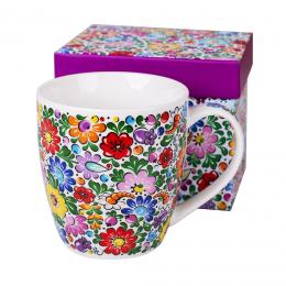 Stefania mug in a decorative box - Opole pattern