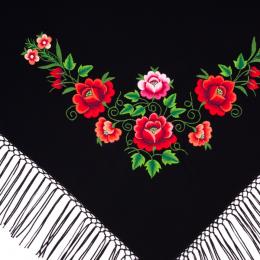 Small scarf with embroidery from Lowicz 100x150 cm