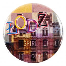 Button badge - LODZ Monopolis