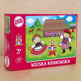 Puzzle - Krakow village - 30 pieces