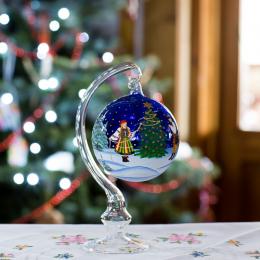 Stand for a bauble - glass