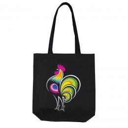 COTTON BAG WITH BOTTOM - ROOSTER