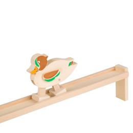 Ramp toy with a duck