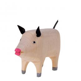 Country farm - wooden pig